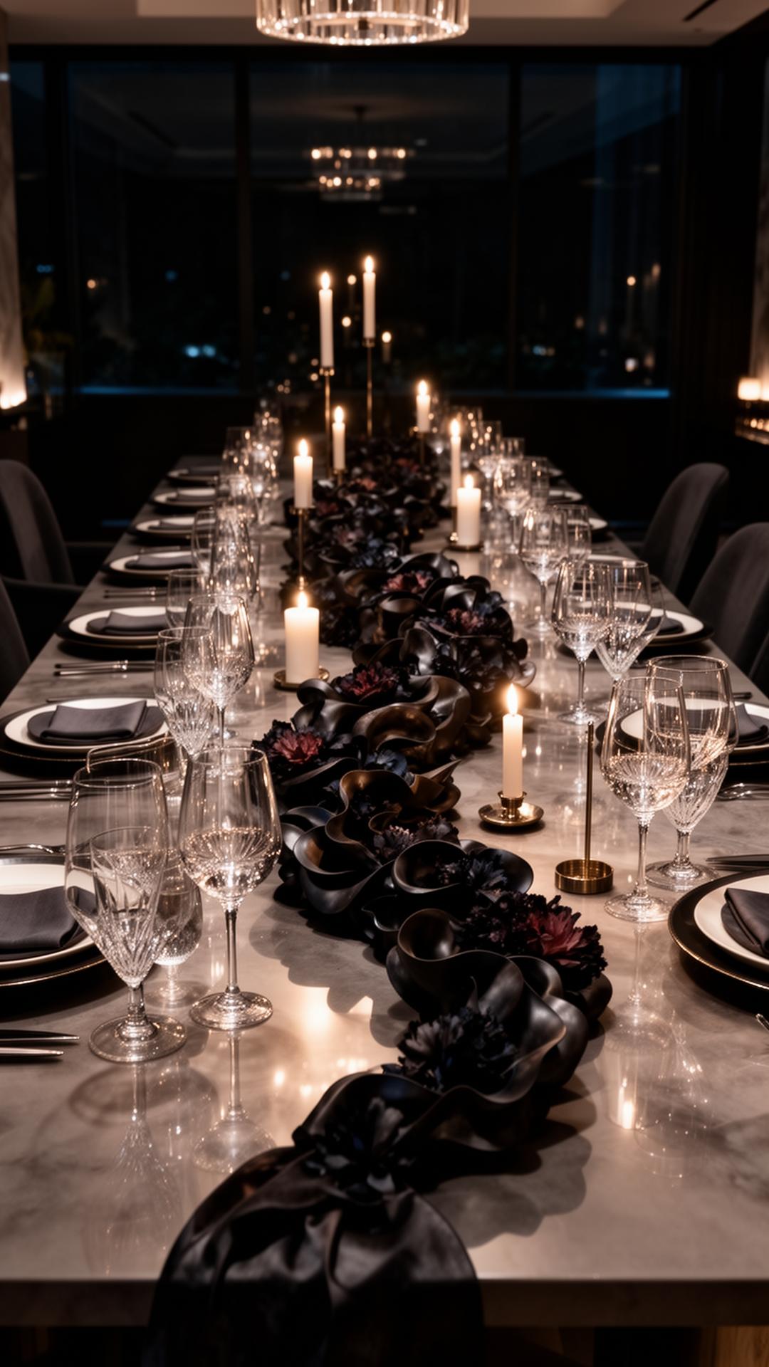 Luxury private dinner
